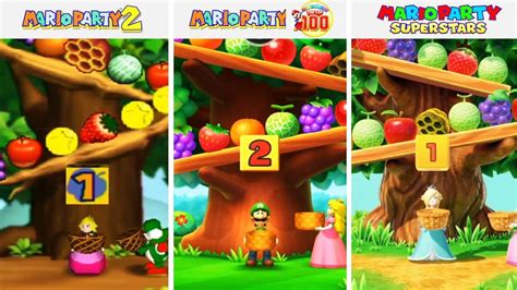 Honeycomb Havoc Graphics Comparison Mario Party Vs Mario Party Superstars N64 Vs Switch