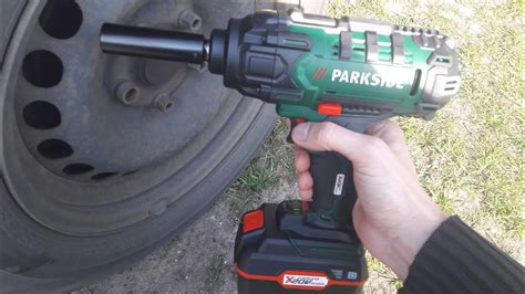 400Nm Parkside 20V Cordless Impact Wrench From Lidl Test YouTube