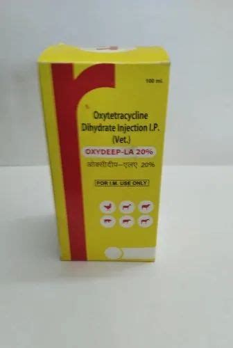 Oxytetracycline Long Acting 200mg Dihydrate Injection At ₹ 485box