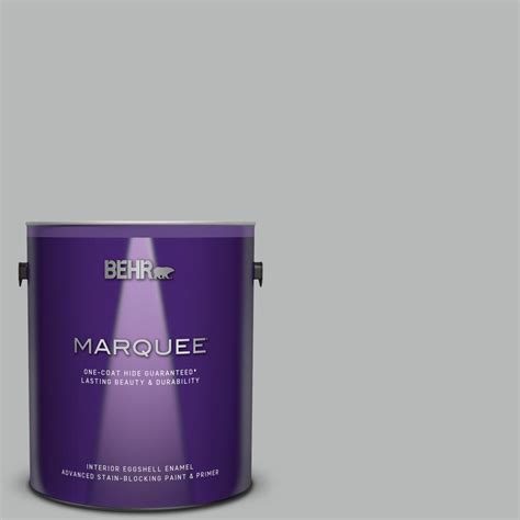 Behr Marquee Gal N Lunar Surface One Coat Hide Eggshell Enamel