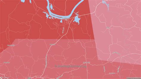 Cumberland City, TN Political Map – Democrat & Republican Areas in ...