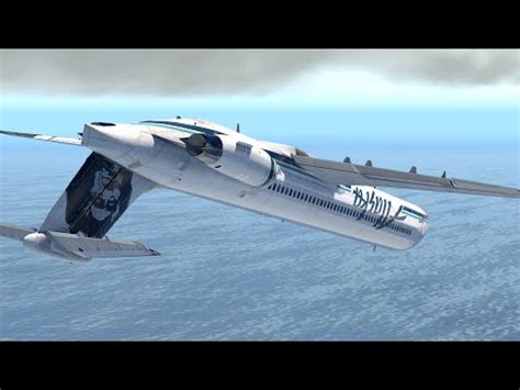 Flying Inverted Alaska Airlines Flight 261 Mayday Air Disaster 4K