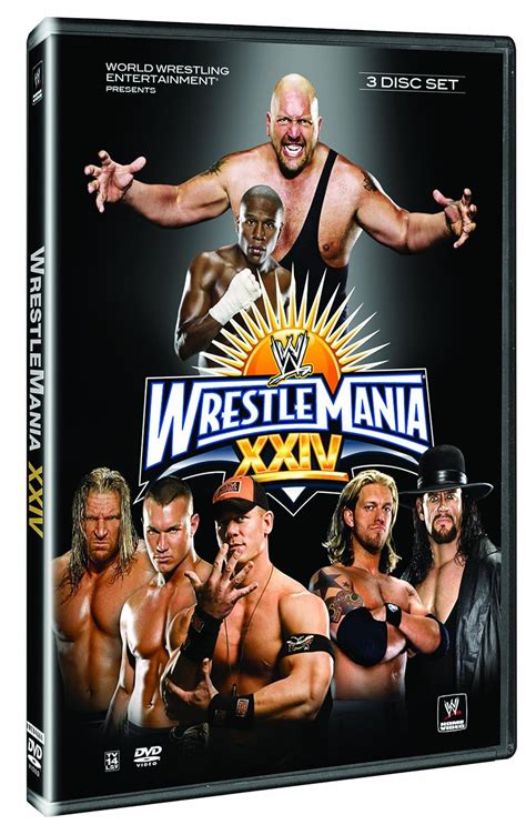 Wwe Wrestlemania 24 USA DVD Amazon es Películas y TV