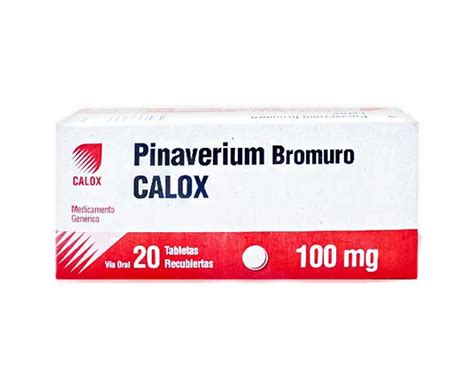 Medicina Pinaverium Bromuro Mg X Tab Calox Sihay