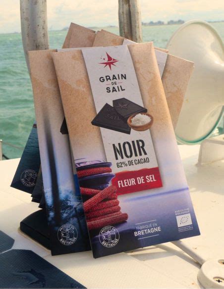 Tablette Chocolat Noir Et Fleur De Sel Grain De Sail