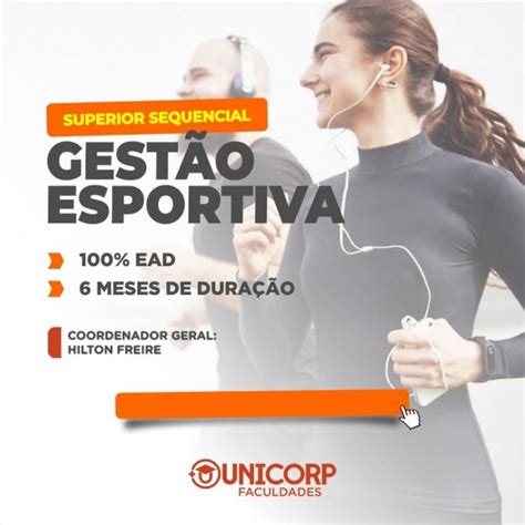 Superior Sequencial Em Gest O Esportiva Unicorp Superiores Sequenciais