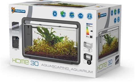 SuperFish Home 30 Aquarium Wit Bol