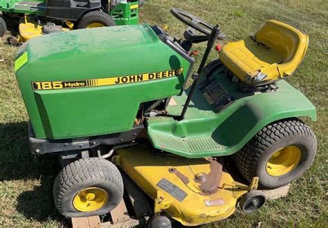 John Deere 185 Garden Tractor Hydro 42” Deck Kawasaki Fc540v Motor Not Running Hamilton