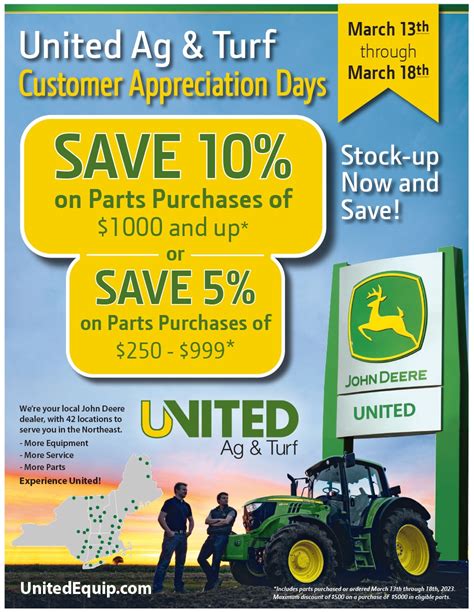 March Specials United Ag Turf