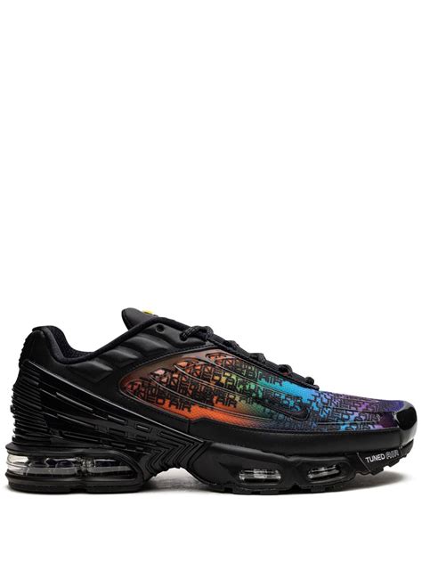 Nike Air Max Plus 3 Tuned Air Sneakers Black Farfetch Za