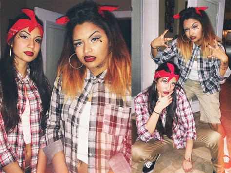 Chola Costume Gangster Halloween Costumes Halloween Costumes Friends Chola Costume