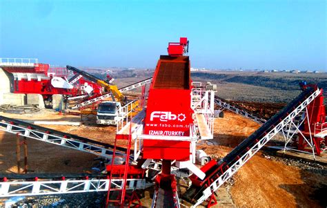 Tph Capacity Crushing Screening Plant Fabo