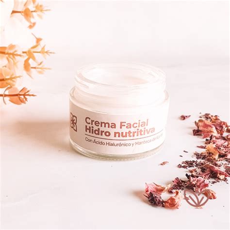 Crema Facial Hidronutritiva Nura Cosmetica Natural