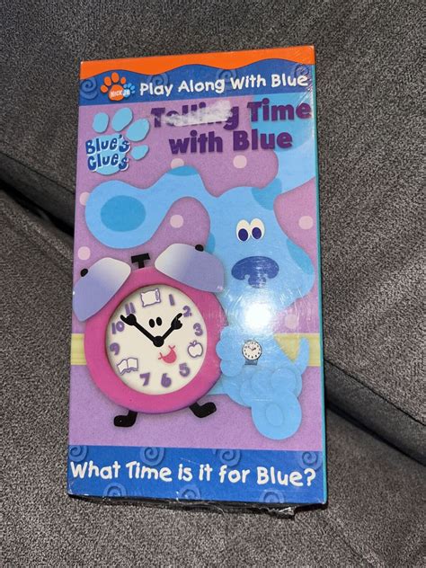 Blues Clues Telling Time With Blue Vhs Grelly Usa