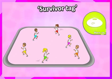 Survivor Tag • A Free Warm Up Activity And 5 More For You To Try Out In Your Next Pe Lesson