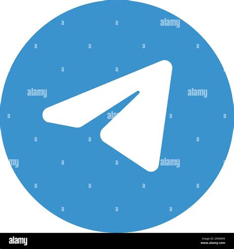 Telegram Logo Icono De Mensajería Logotipo Realista De Redes Sociales Botón De Telegrama Sobre