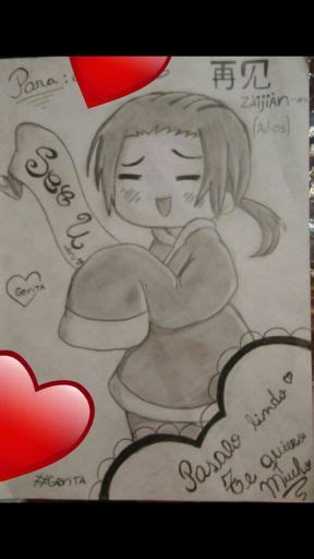 Dibujo De Despedida A Mi Amiga Hetalia Amino