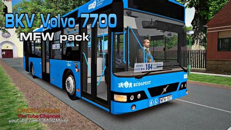 Omsi 2 Bkv Volvo 7700 Mfw Pack Youtube