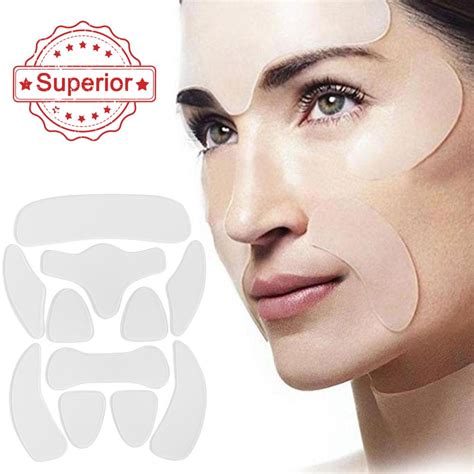 Qual O Melhor Adesivo De Silicone Para Rugas - Adesivo De Silicone Reutilizável Anti-Rugas Para A Testa Do Rosto Fita ...