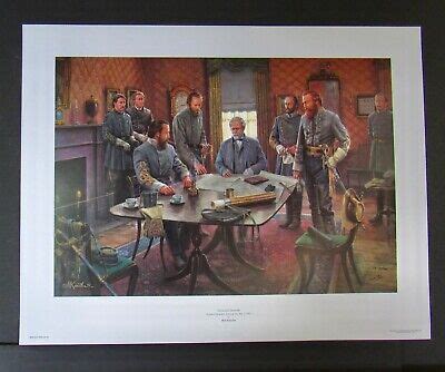 Mort Kunstler Civil War Print Gods And Generals Mint Never