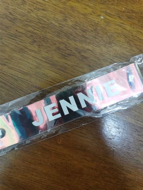 Blackpink Jennie NameTag, Hobbies & Toys, Collectibles & Memorabilia, K ...