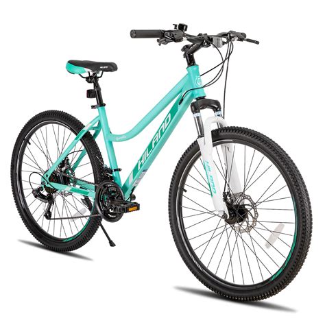 Hiland 26 Inch Womens Mountain Bike With Step Through Frame Shimano 21