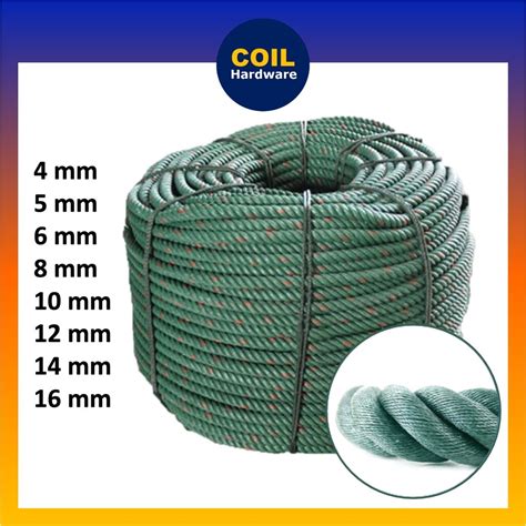 Kg Tali Pe Rope Green Rope Nylon Rope Pe Rope Polyethylene