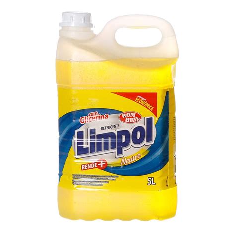 Detergente Liquido Limpol Neutro 5 Litros Black Friday Vale Pix