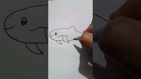 Como Dibujar Una VAQUITA MARINA PASO A PASO En YouTube2021 Shorts