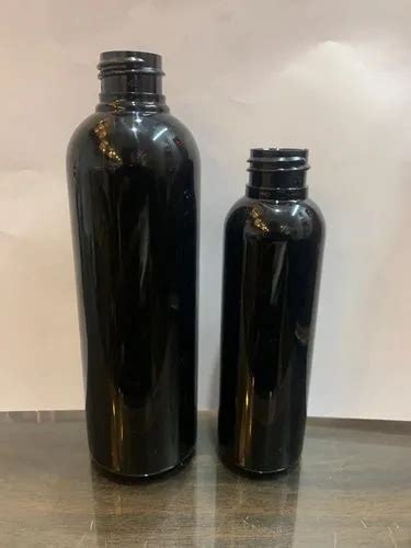 100 200 Ml Screw Cap Black PET Bottles At Rs 7 Piece In New Delhi ID