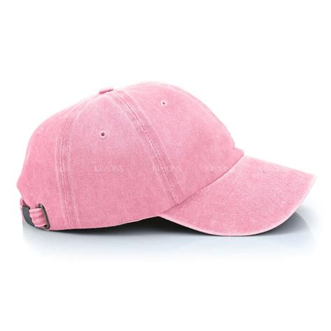 Dyed Washed Cotton New Plain Polo Style Baseball Ball Cap Hat Dad Two