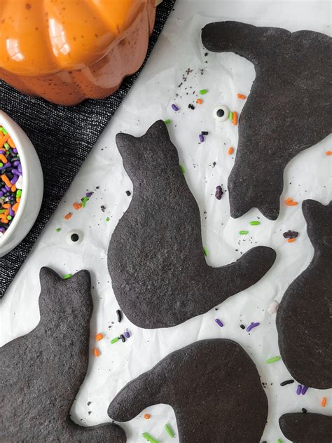 Halloween Cat Cookies