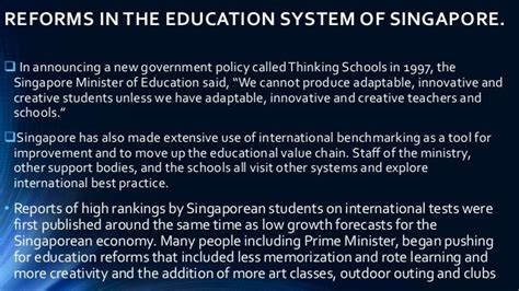 Education System In Singapore