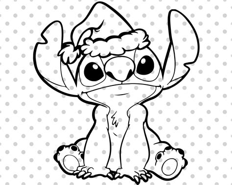 Stitch Svg Scrump Svg Lilo And Stitch Svg Disney Christmas Etsy