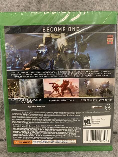 Titanfall With Bonus Nitro Scorch Pack Xbox One Brand New Ebay