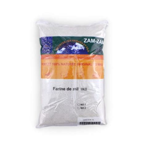 Farine De Mill Du Mali ZAM ZAM 1kg