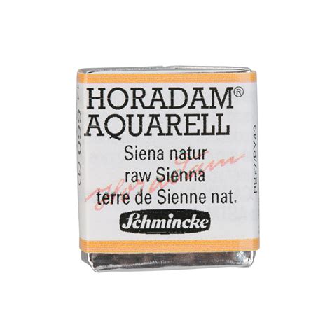 Schmincke Horadam Aquarel 660 Raw Sienna S1 Half Napje Arts And