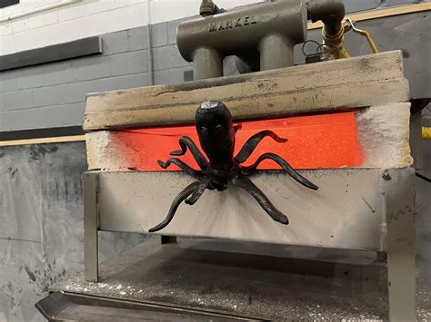 Hand Forged Octopus Rblacksmith