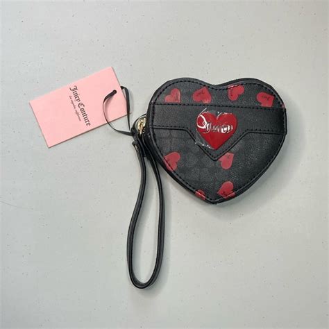 Juicy Couture Bags Juicy Couture Heart Shaped Wristlet New With