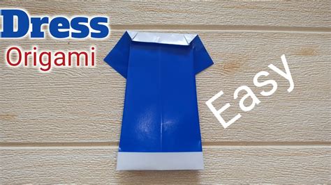 How To Make Origami Clothes Easy Clothes Origami I Is Easy And Simple