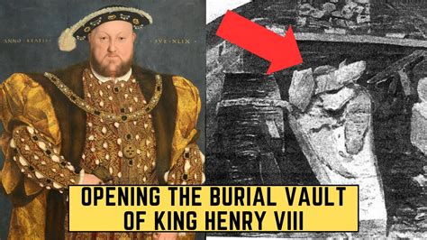 Opening The Burial Vault Of King Henry Viii Youtube