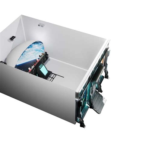 Naked Eye D Flying Cinema For Vr Entertainment Theme Park Motion Simulator Dynamic Flying