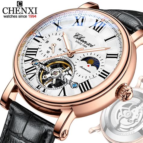 CHENXI Reloj De Pulsera De Cuarzo Para Hombre Accesorio Masculino Con