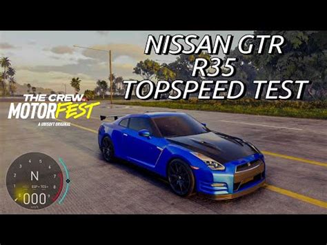 Nissan Gtr R Top Speed Test The Crew Motorfest K Ps