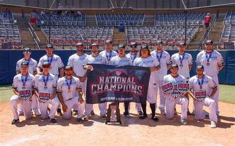 mens class  slow pitch national championship title claimed  labor