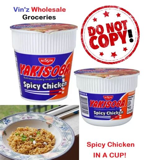 Nissin Yakisoba Spicy Chicken Cup Lazada