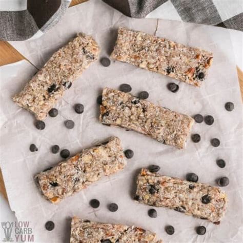 Keto Granola Bars - A High-Protein Snack - Low Carb Yum