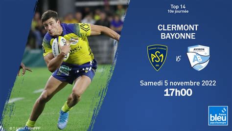 En Direct Top Suivez Le Match De L Asm Clermont Face Bayonne Ici