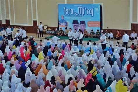 Bima Arya Sampaikan Tiga Makna Peristiwa Isra Miraj Di Masjid Agung