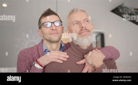 Happy Gay Couple Hugging Stock Videos Footage HD And K Video Clips Alamy